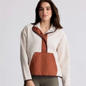 Free Fly Gridback Fleece Snap Pullover | Large